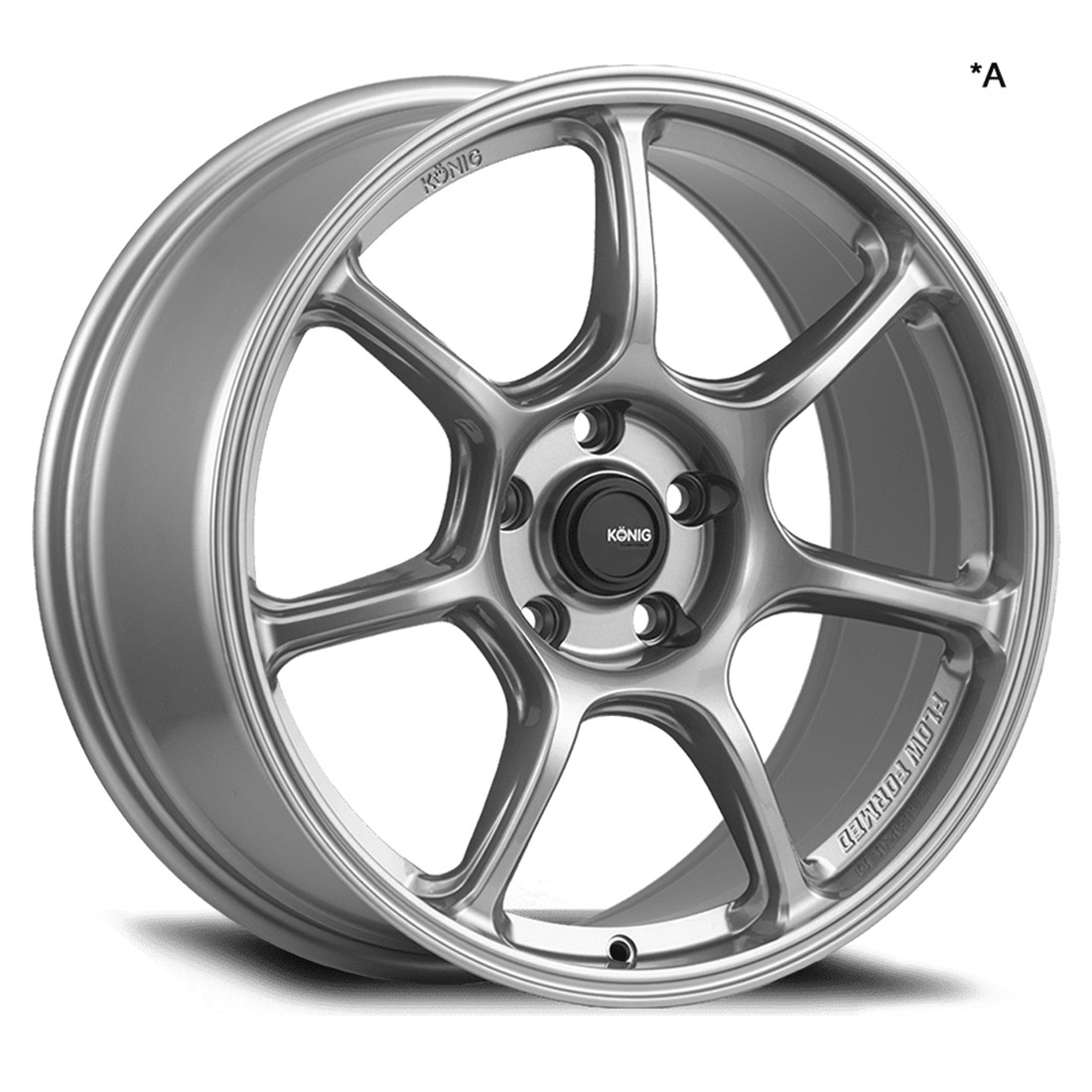 Konig Wheels 110TM 110TM Titanium Metallic 18x9.5 36mm Offset 5x100