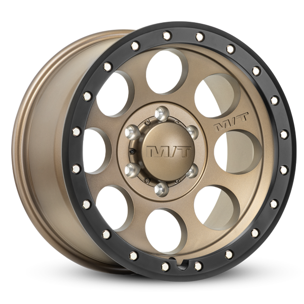Mickey Thompson Wheels Classic Pro Satin Bronze Black Lip 18x9 0mm Offset 6x135