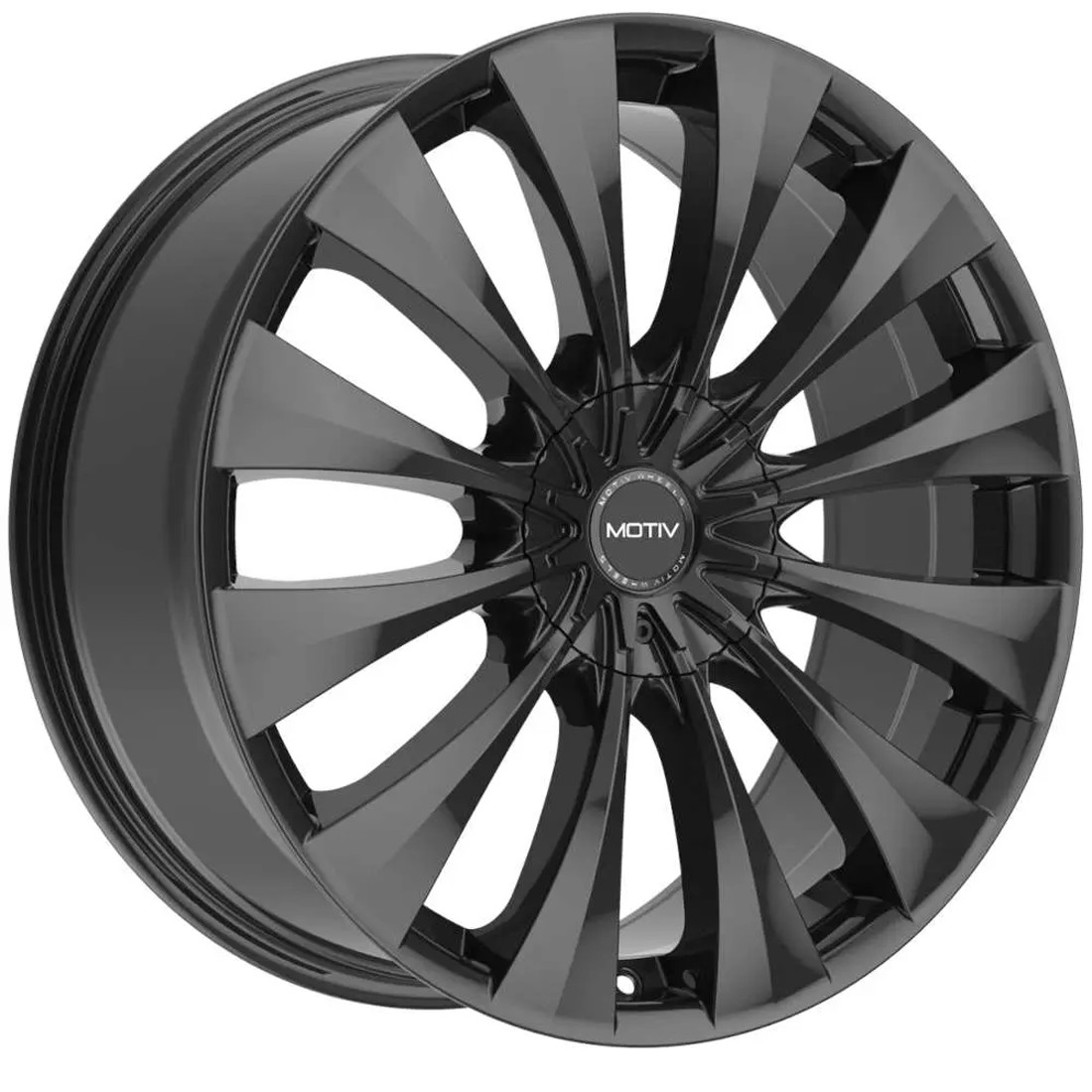 Motiv Wheels Margin 436B Gloss Black 16x7.5 38mm Offset 5x100,5x114.3 (5x4.5)