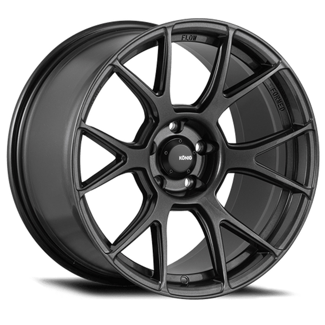 Konig Wheels Ampliform 56MG Dark Metallic Graphite 19x10.5 23mm Offset 5x114.3 (5x4.5)