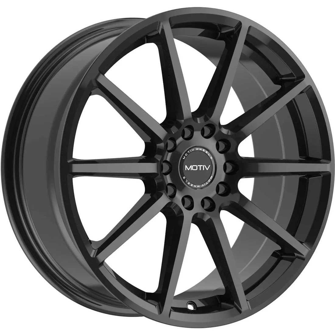 Motiv Wheels Elicit 431B Gloss Black 16x7.5 40mm Offset 5x100,5x114.3 (5x4.5)