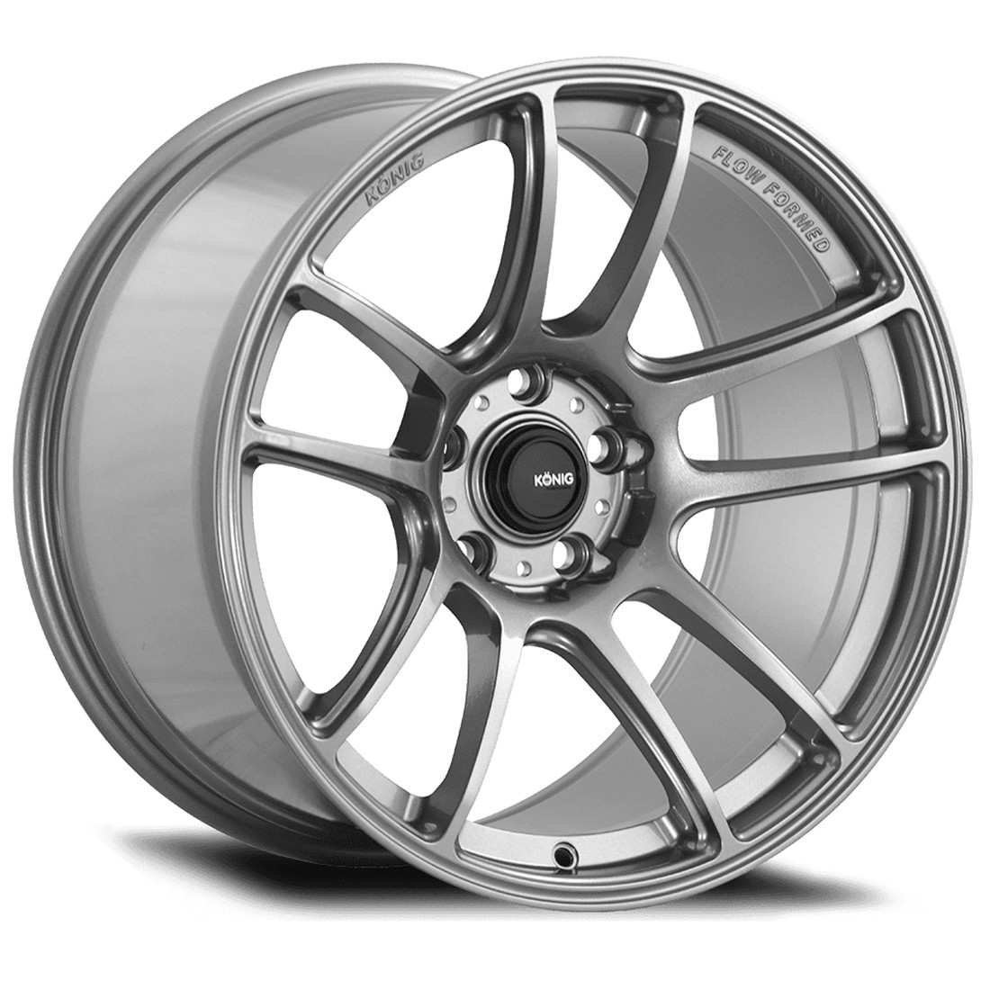 Konig Wheels Heliogram 108TM Titanium Metallic 19x9.5 35mm Offset 5x114.3 (5x4.5)