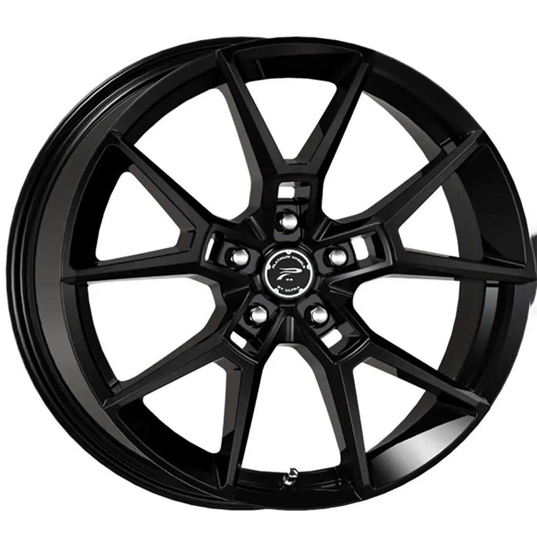 Platinum Wheels Matrix 462BK Gloss Black With Clear-Coat 18x8 40mm Offset 5x112