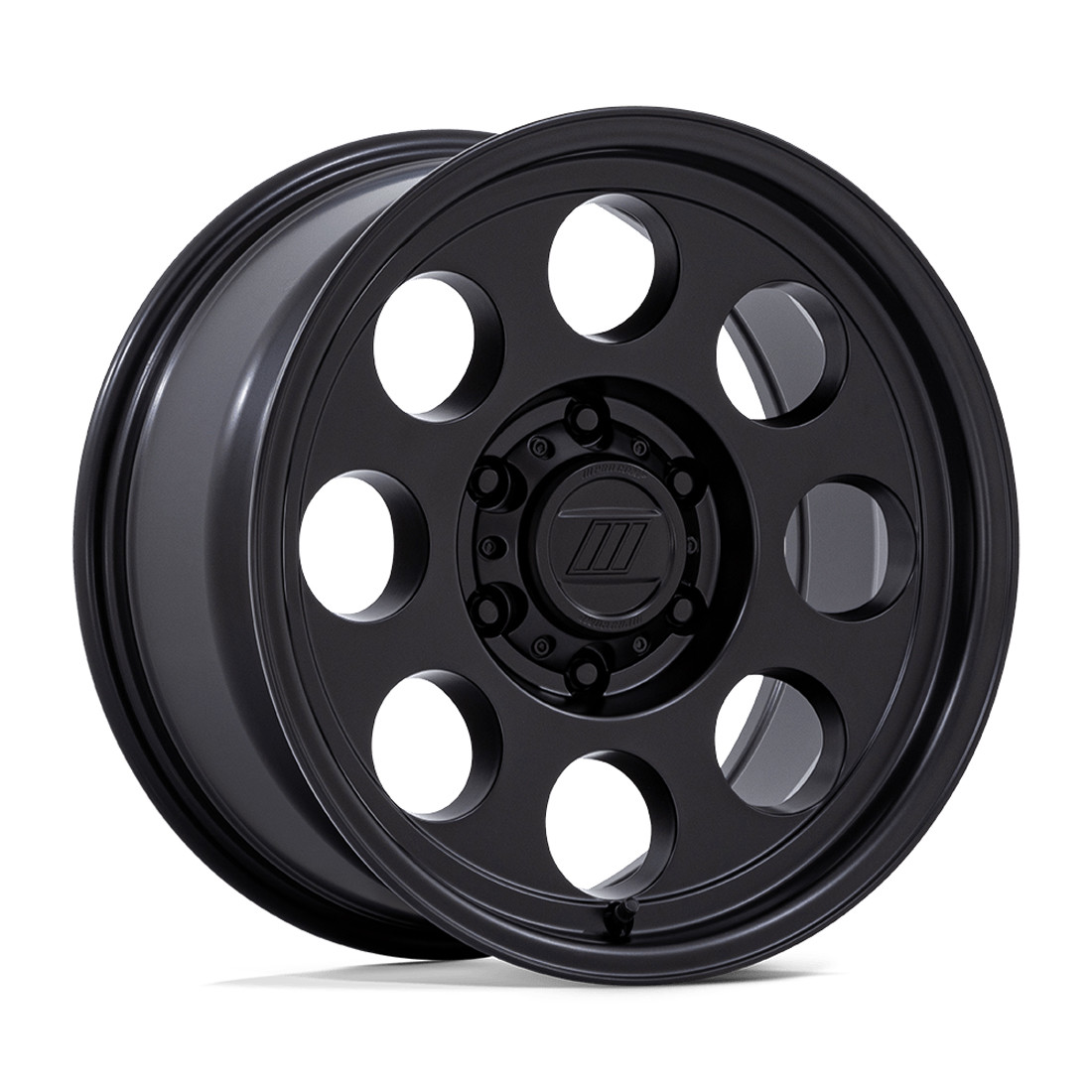 Pro Comp Wheels Heritage PA201 Matte Black 17x8 0mm Offset 6x139.7 (6x5.5)