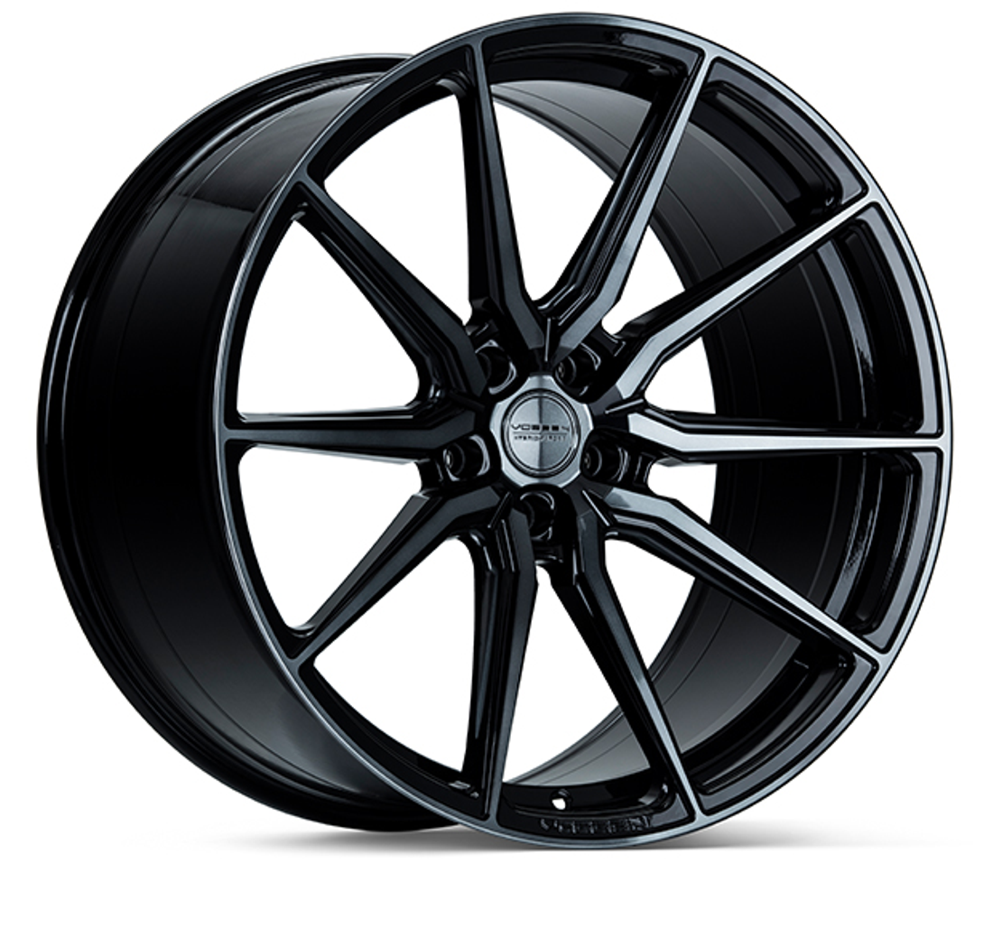 Vossen Wheels HF-3 Double Tinted Gloss Black 24x10 15mm Offset 5x130