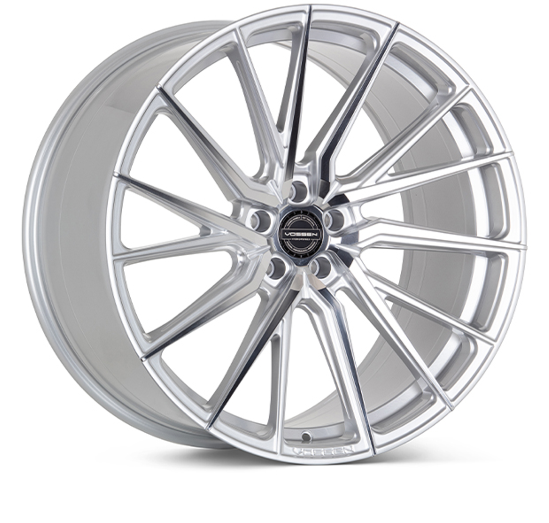 Vossen Wheels HF-4T Silver Polished 22x10.5 38mm Offset 5x120