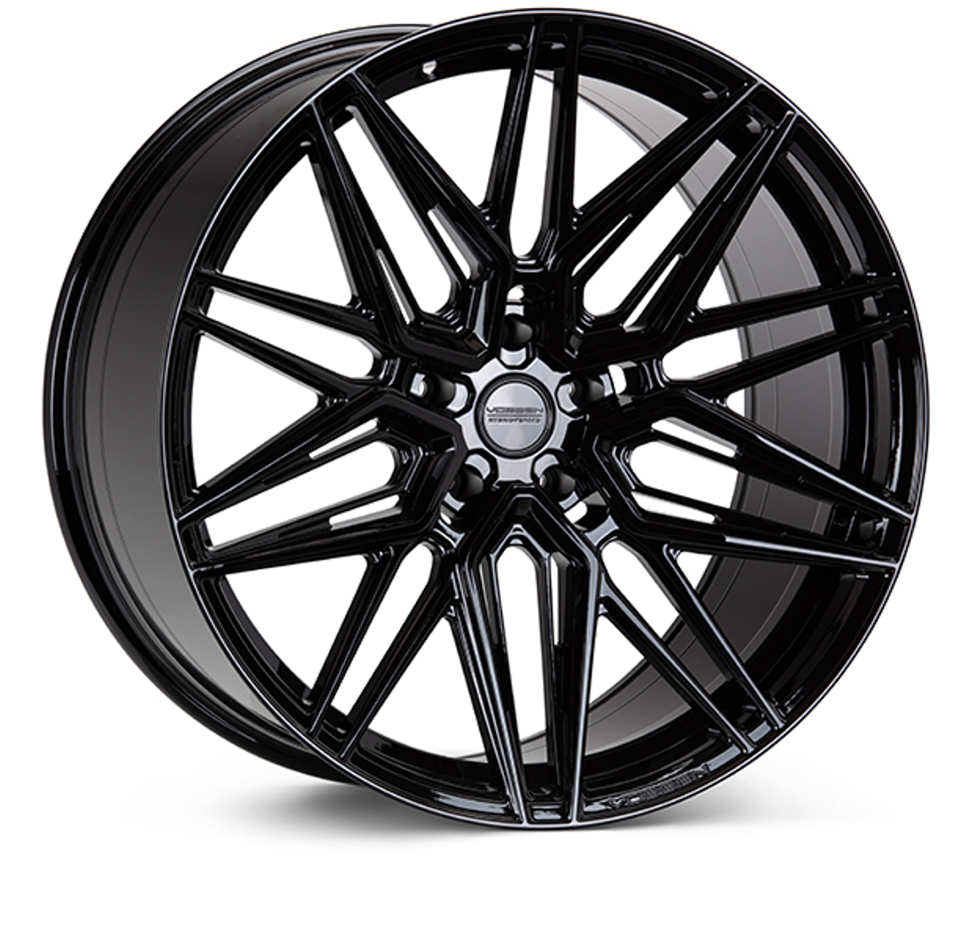 Vossen Wheels HF-7 Gloss Black 22x10.5 38mm Offset 5x120