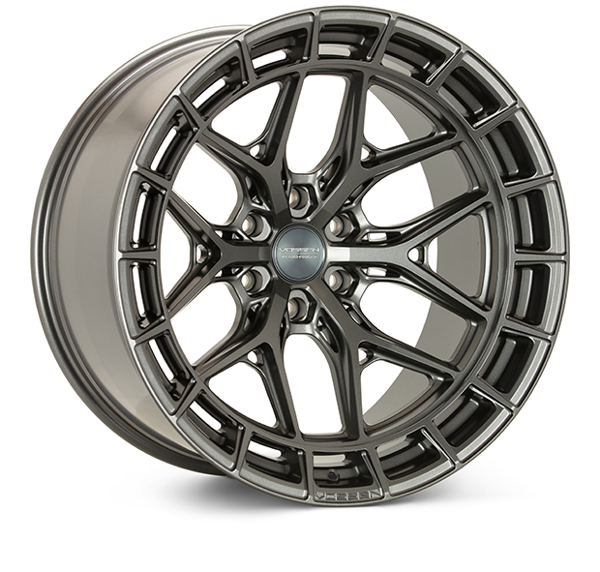 Vossen Wheels HFX-1 Matte Gunmetal 22x10 -18mm Offset 5x127 (5x5)