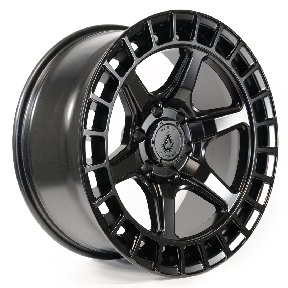 Arena Wheel Co Wheels Torque A107 Satin Black 20x9 1mm Offset 6x139.7 (6x5.5)