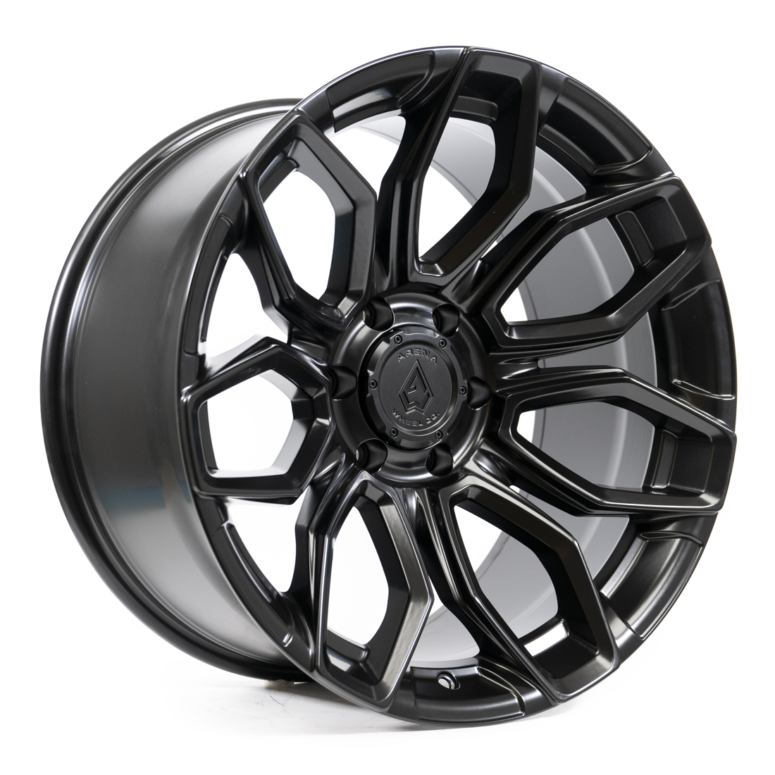 Arena Wheel Co Wheels Cobra A116 Satin Black 20x10 -18mm Offset 6x135