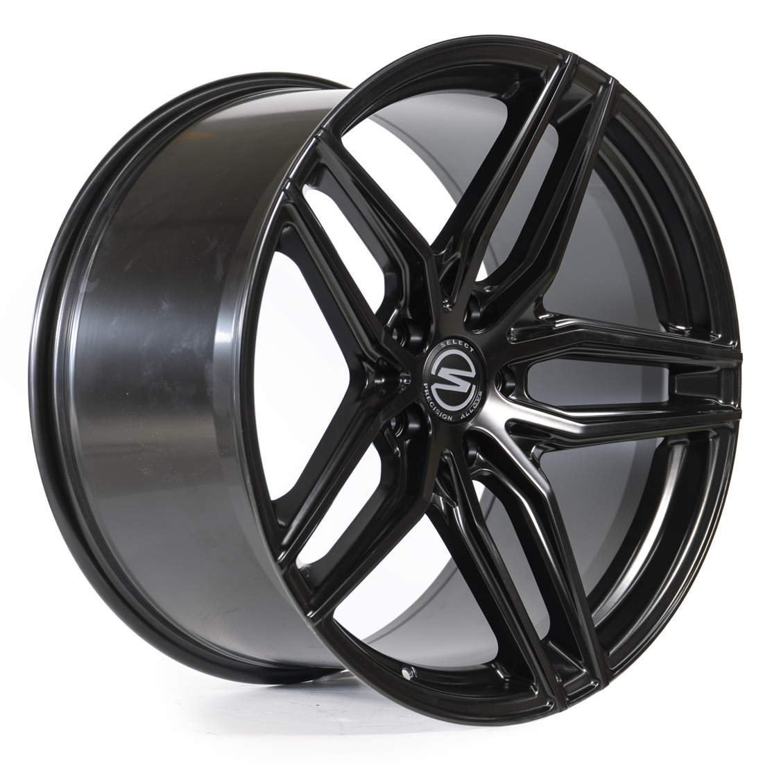 Select Precision Alloys Wheels Shadow S101 Satin Black 20x10.5 38mm Offset 5x112