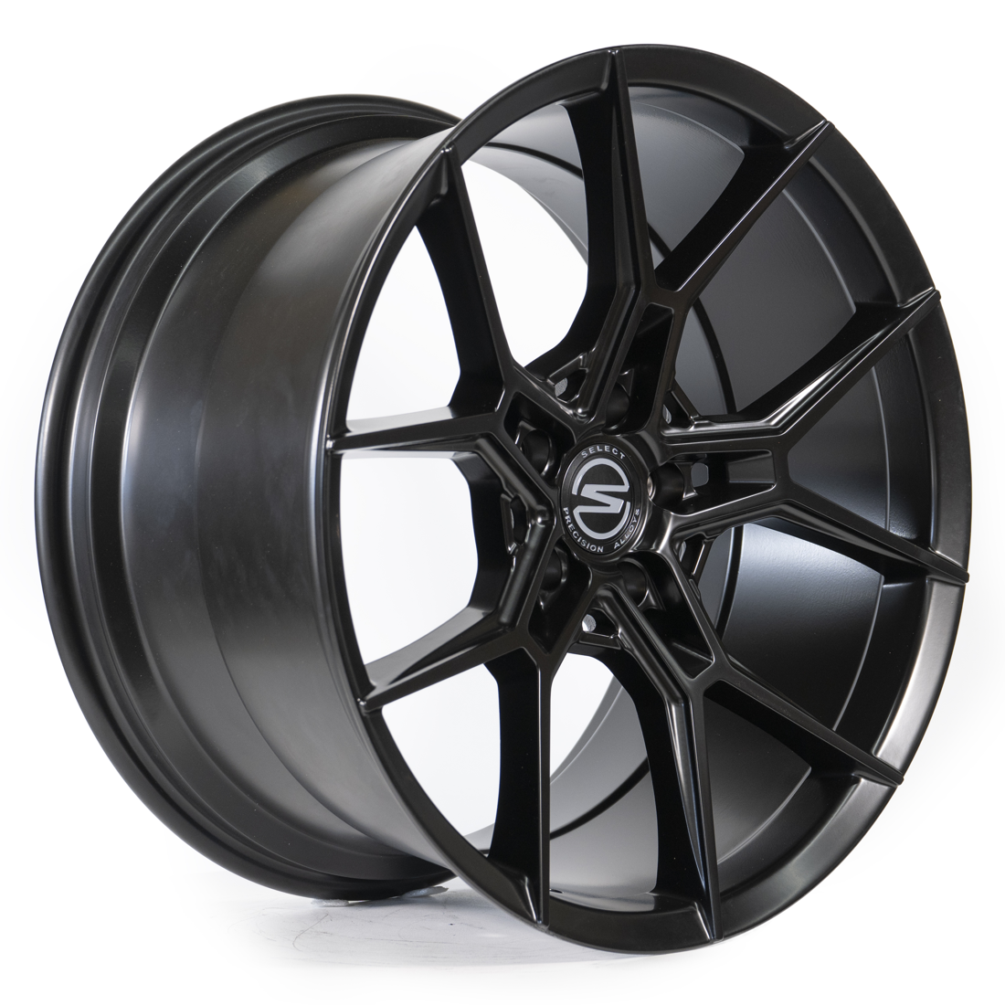 Select Precision Alloys Wheels Alpine S102 Satin Black 20x9 38mm Offset 5x120