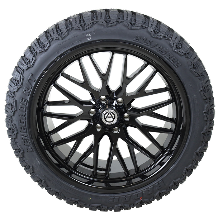 Artem Offroad A206 Novus Gloss Black Radar Renegade R/T