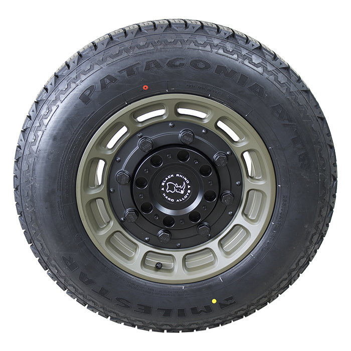 Black Rhino Warthog Matte Olive Drab Green Black Milestar Patagonia A/T R