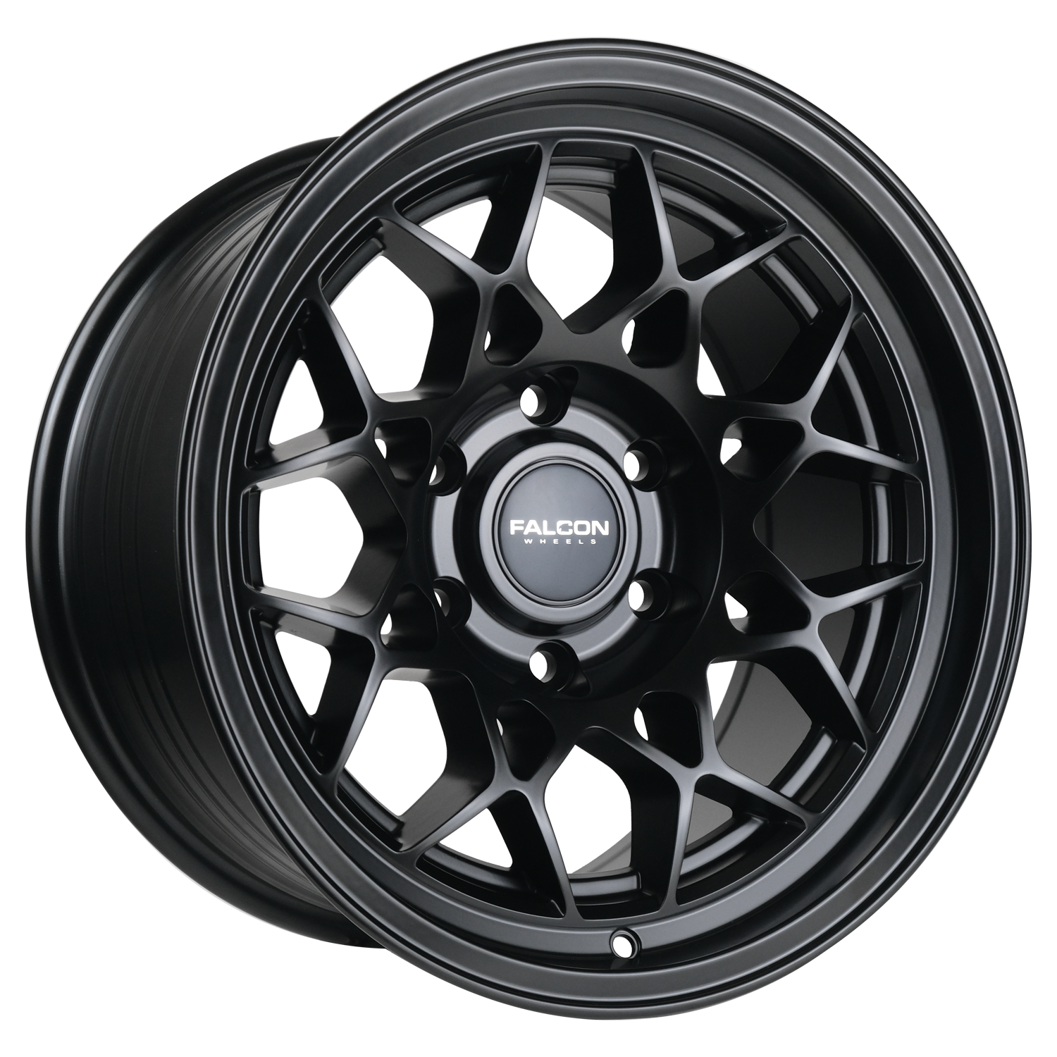 Falcon Offroad Wheels TX3 Matte Black 17x9 -12mm Offset 6x139.7 (6x5.5)