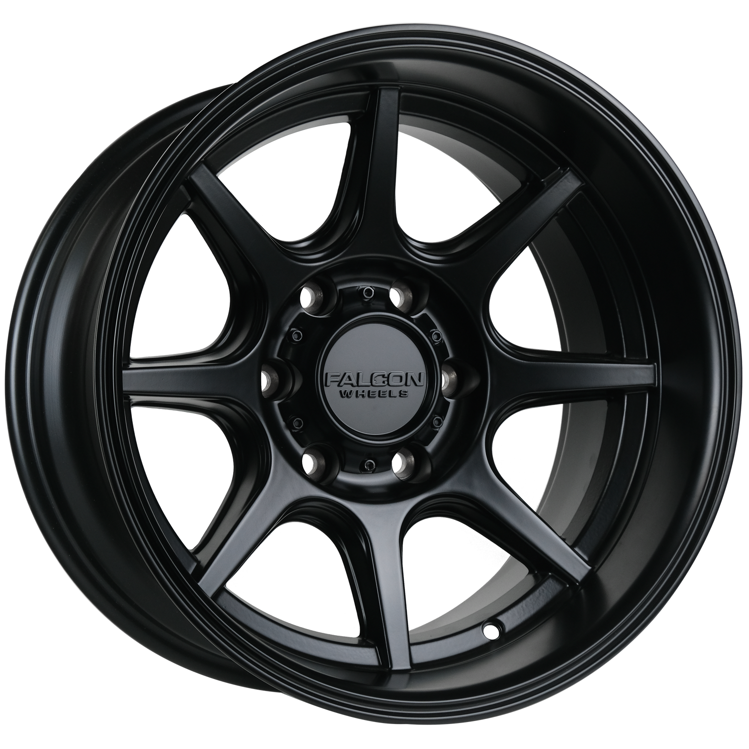 Falcon Offroad Wheels Seeker T8 Matte Black 17x9 -12mm Offset 6x139.7 (6x5.5)