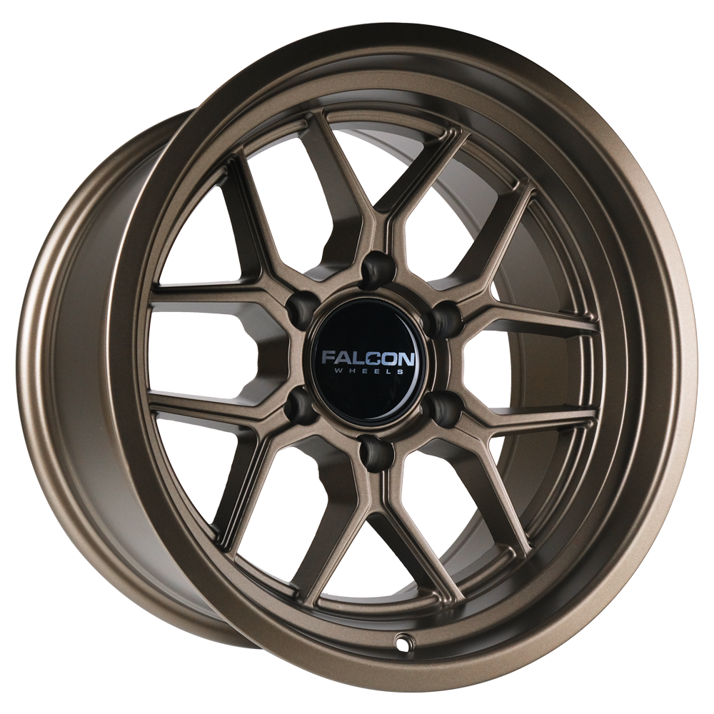 Falcon Offroad Wheels Apollo TX1 Matte Bronze 17x9 -38mm Offset 6x139.7 (6x5.5)