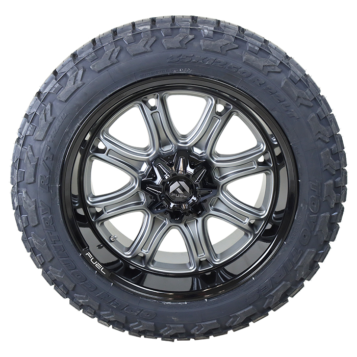 Fuel FC853 Darkstar Matte Gunmetal Toyo Open Country R/T Trail
