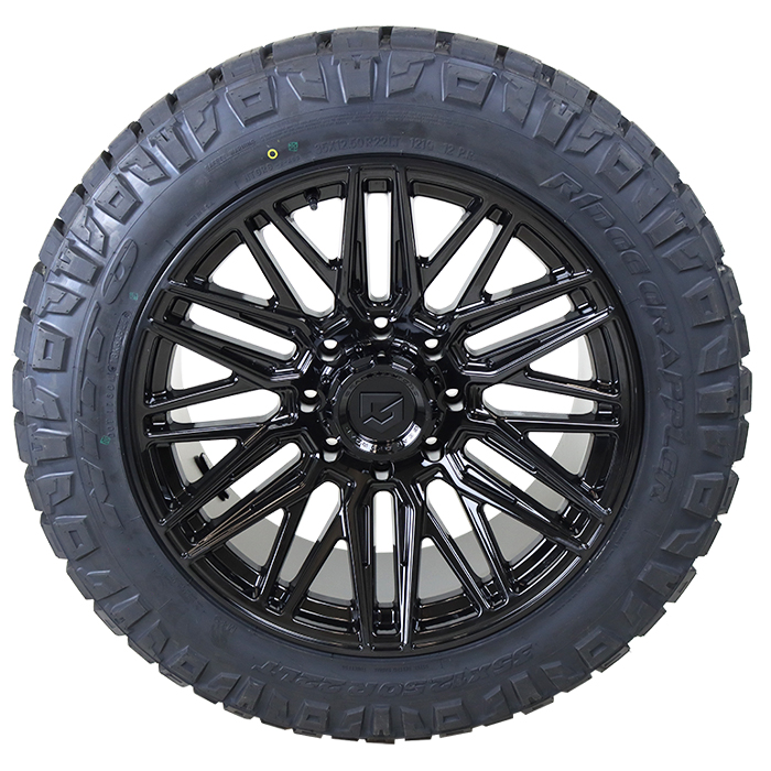 Gear Offroad 770B Edge Gloss Black Nitto Ridge Grappler