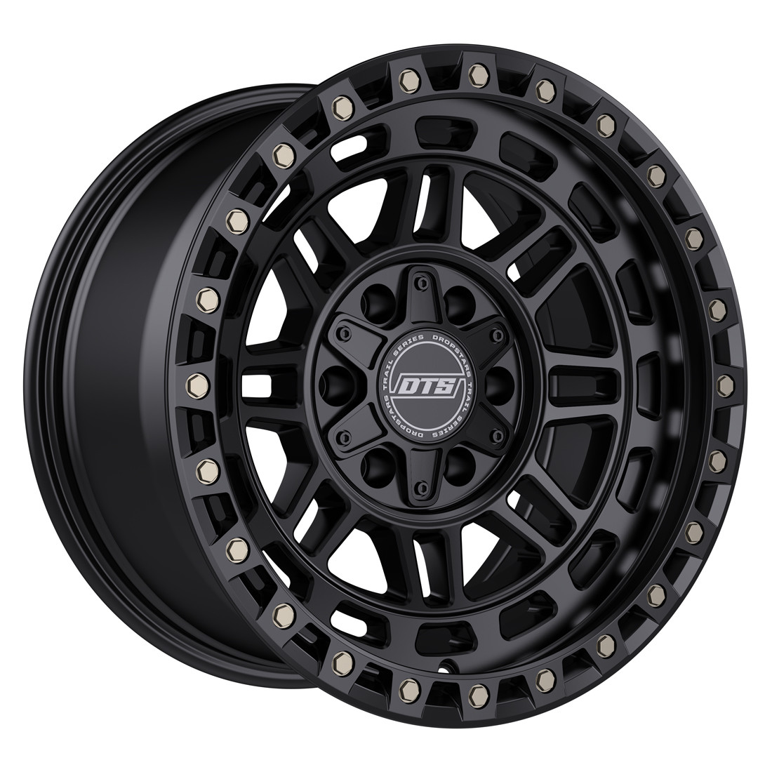 Dropstars Trail Series Wheels 603SB Satin Black 20x10 -19mm Offset 8x180