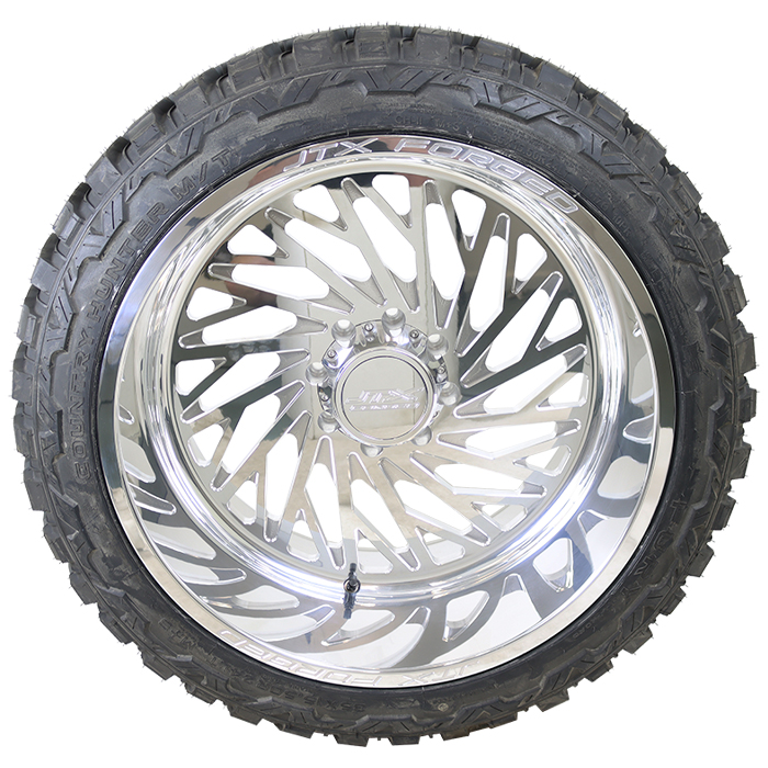 JTX Forged Empire Polished Fury Country Hunter M/T