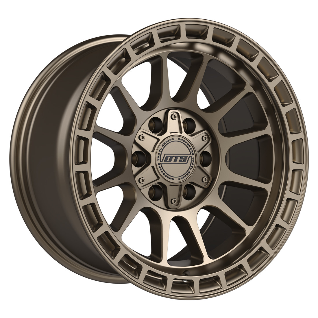 Dropstars Trail Series Wheels 606BZ Satin Bronze 20x10 -19mm Offset 5x127 (5x5),5x139.7 (5x5.5)