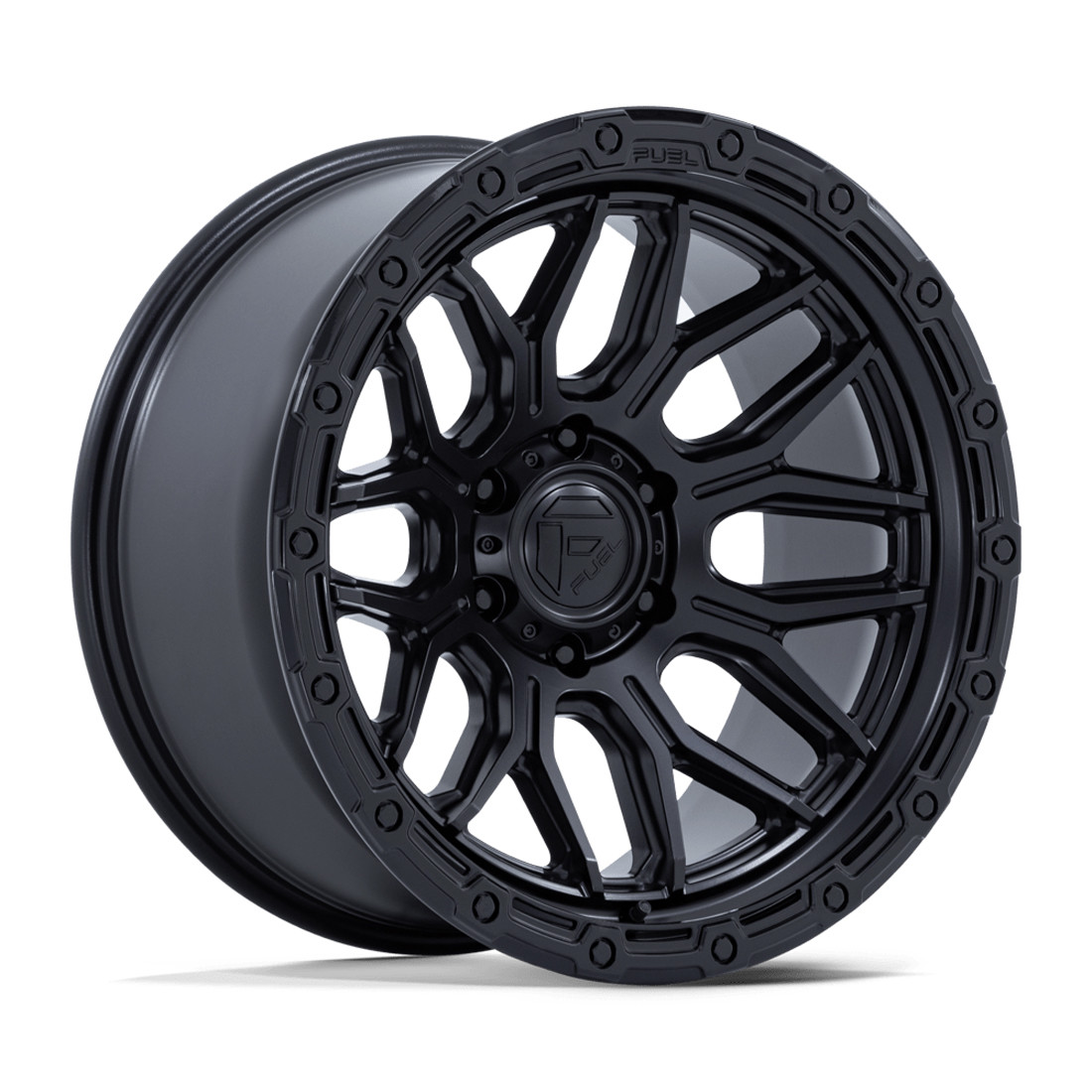 Fuel Offroad Wheels Surge FC881 Matte Black with Gloss Black Lip 20x9 20mm Offset 8x180