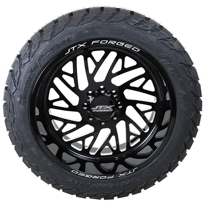 JTX Forged Game Gloss Black Milled AMP Terrain Attack R/T