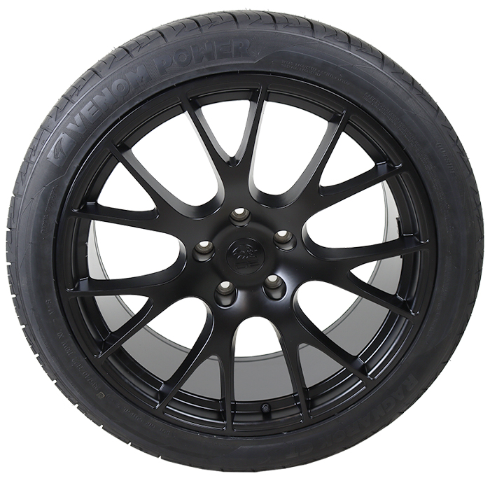 OE Wheels DG69 Satin Black Venom Power Ragnarok GTS