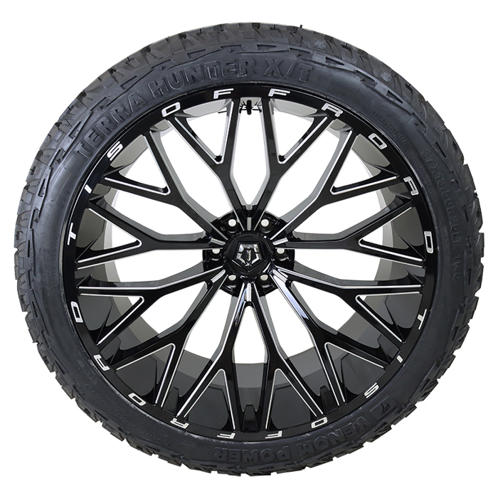 TIS 566BM Gloss Black Milled Venom Power Terra Hunter X/T