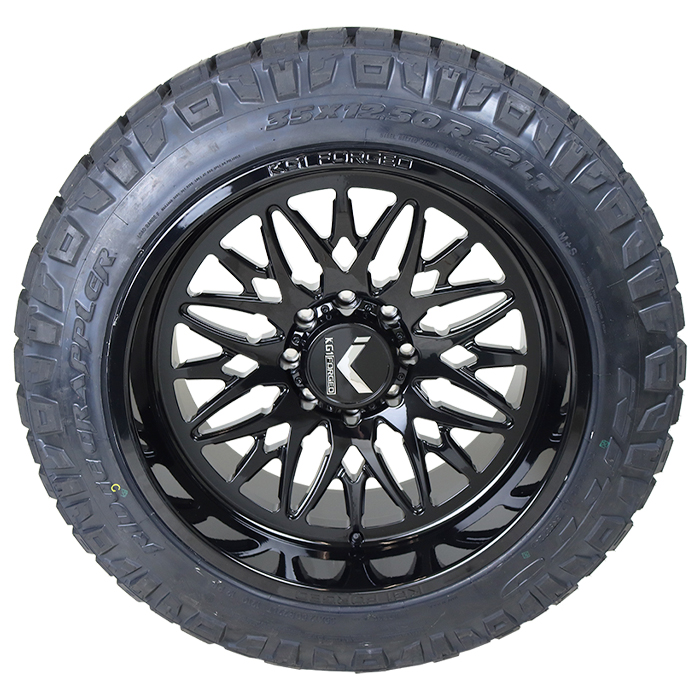 KG1 Forged Trident Gloss Black Nitto Ridge Grappler