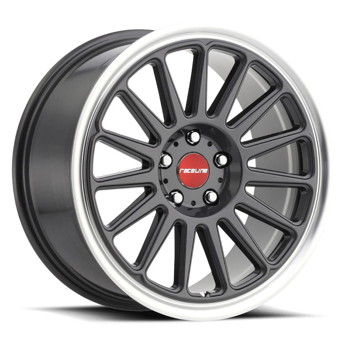 Raceline Wheels Grip 315G Gloss Gunmetal 18x8.5 45mm Offset 5x108