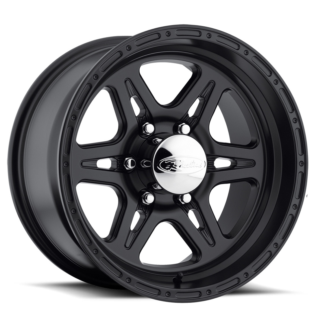 Raceline Wheels Renegade 891 Satin Black 16x8 0mm Offset 6x139.7 (6x5.5)