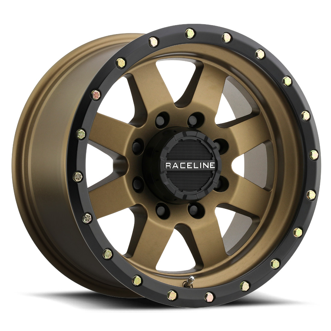 Raceline Wheels Defender 935BZ Bronze 16x8 0mm Offset 6x139.7 (6x5.5)