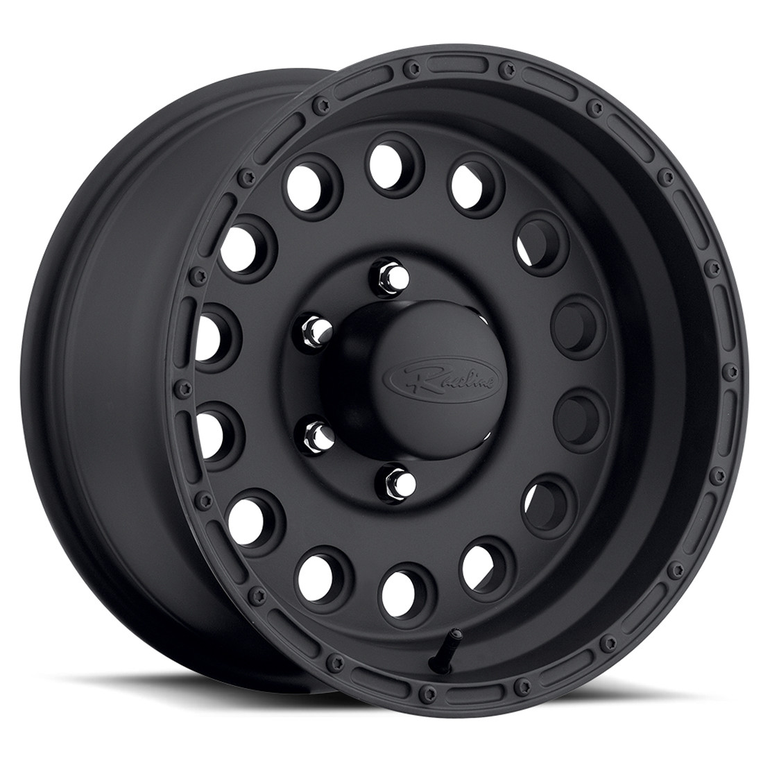 Raceline Wheels Rockcrusher 887B Satin Black 15x8 -32mm Offset 5x139.7 (5x5.5)
