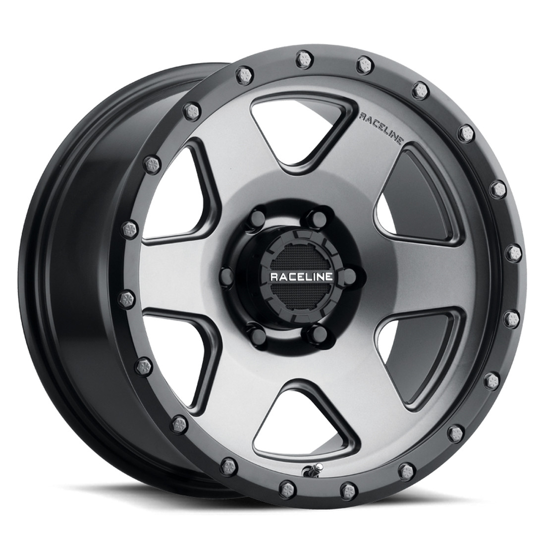Raceline Wheels Boost 946G Satin Gunmetal 18x8 35mm Offset 5x110