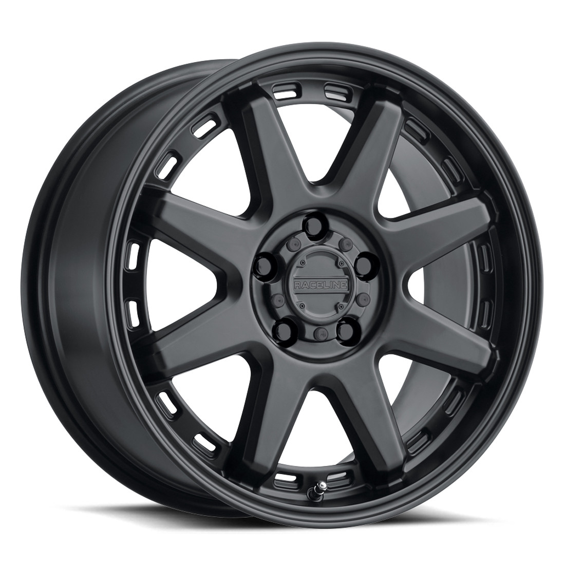 Raceline Wheels Scout 947B Satin Black 17x7.5 50mm Offset 5x130