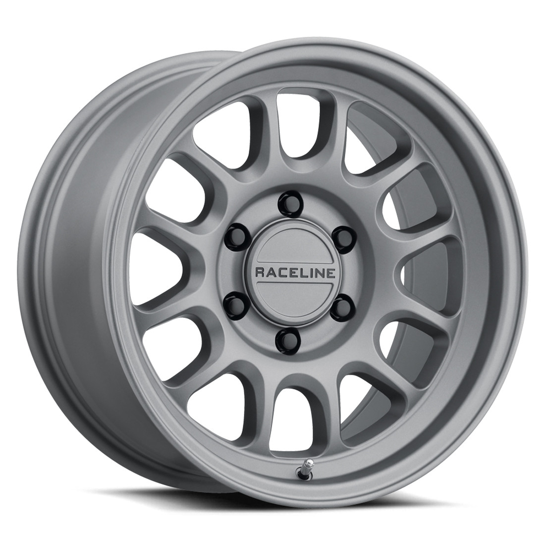Raceline Wheels Rogue 958T Matte Titanium 16x8 0mm Offset 5x114.3 (5x4.5)