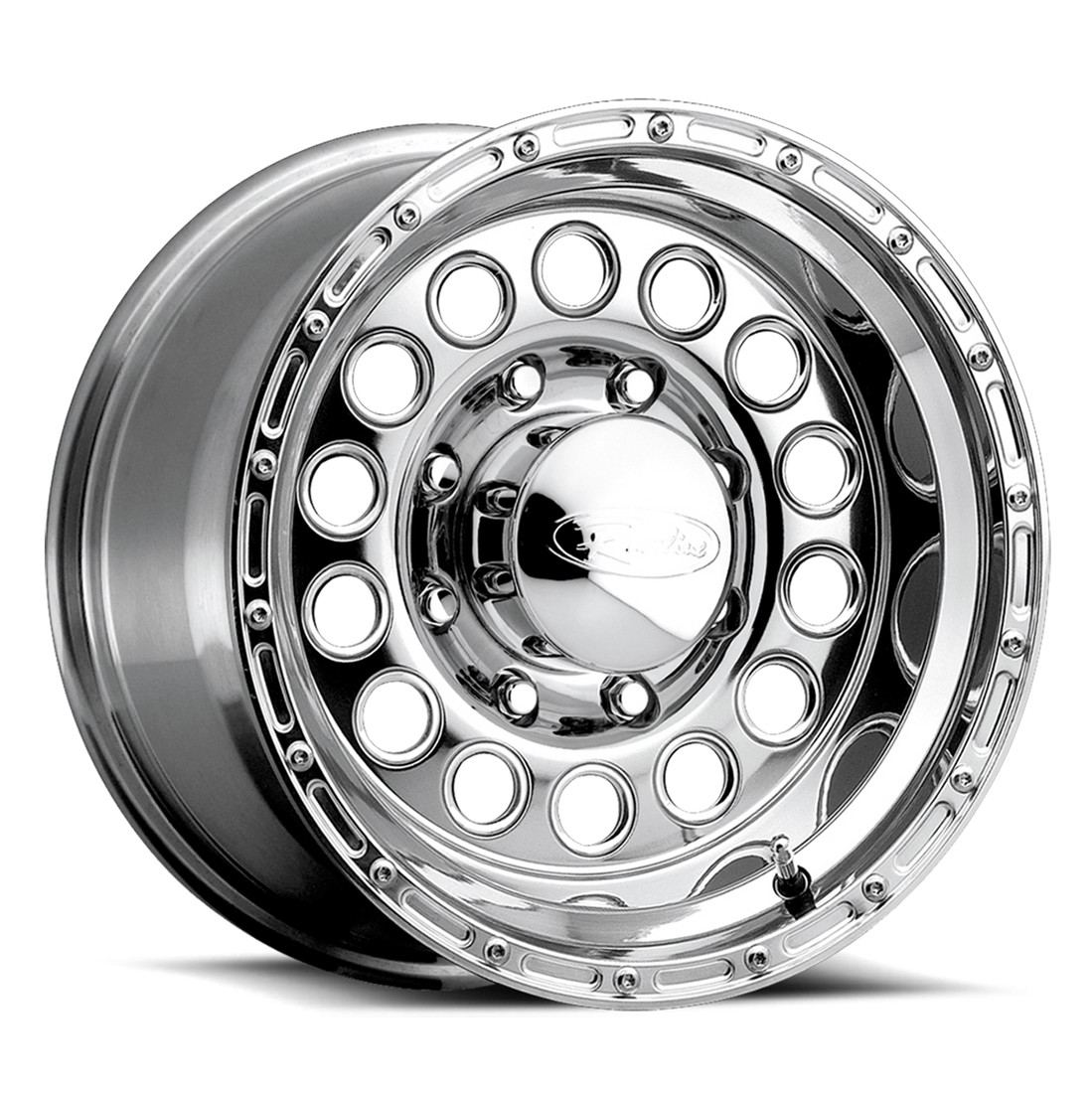 Raceline Wheels Rockcrusher 887 Polished 16x8 -20mm Offset 8x165.1 (8x6.5)