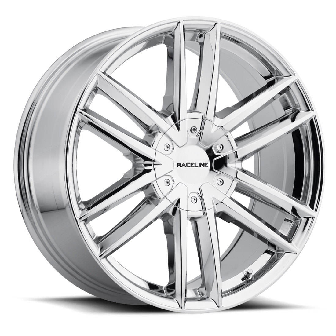 Raceline Wheels Impulse 158C Chrome 22x9.5 35mm Offset 5x114.3 (5x4.5),5x120