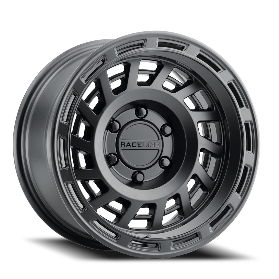 Raceline Wheels Halo 957B Satin Black 18x9 -12mm Offset 8x170