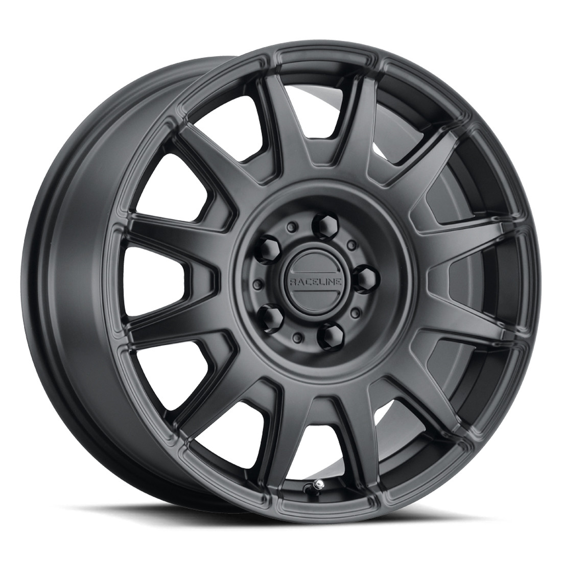 Raceline Wheels Aero 401B Satin Black 17x8 40mm Offset 5x108