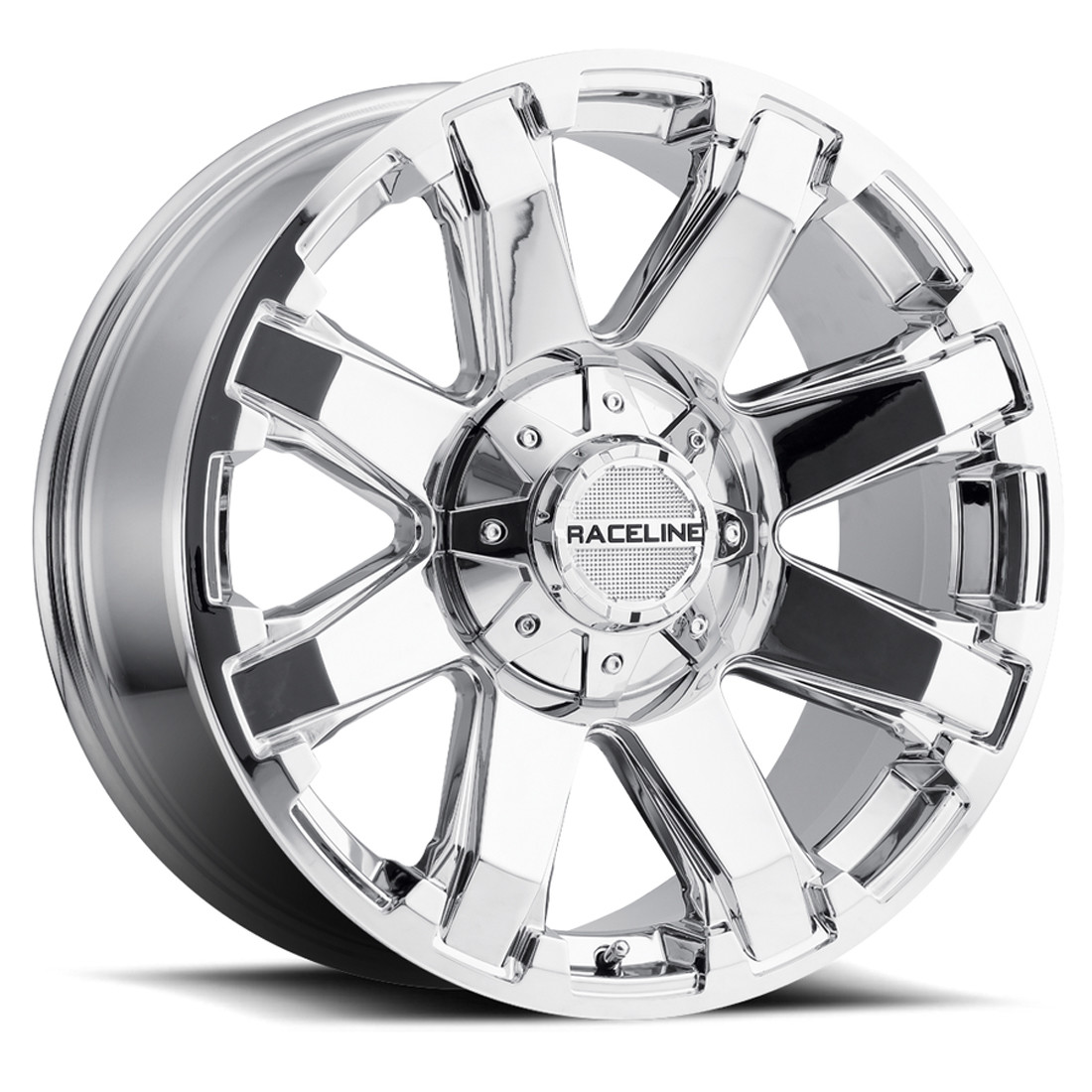 Raceline Wheels Throttle 936C Chrome 17x9 18mm Offset 8x170