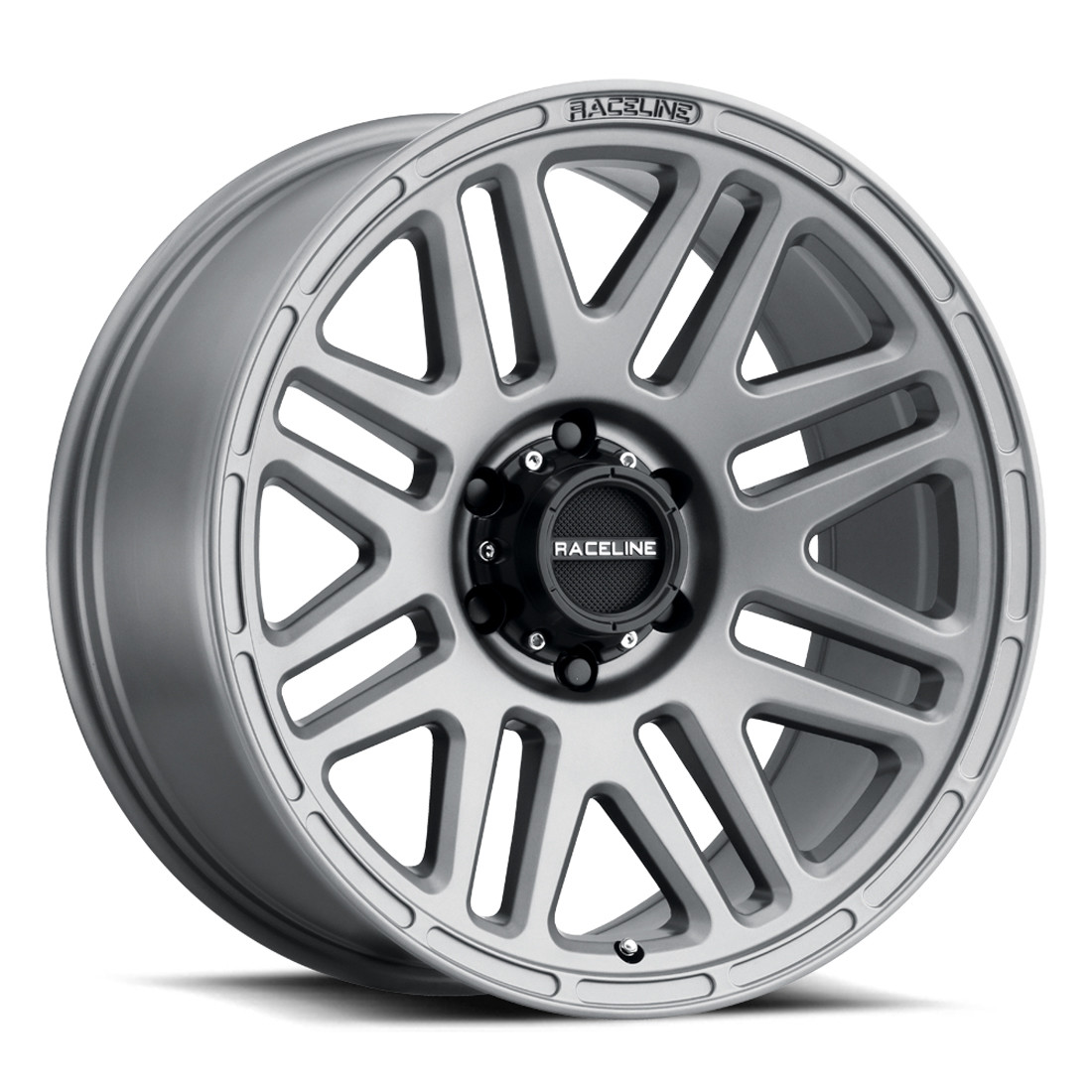 Raceline Wheels Outlander 944GS Greystone 17x8.5 18mm Offset 5x139.7 (5x5.5)