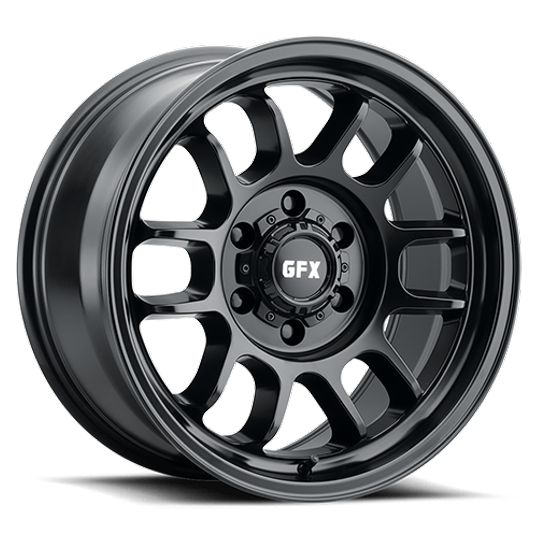 G-FX Wheels TR28 Matte Black 17x8.5 -6mm Offset 6x139.7 (6x5.5)