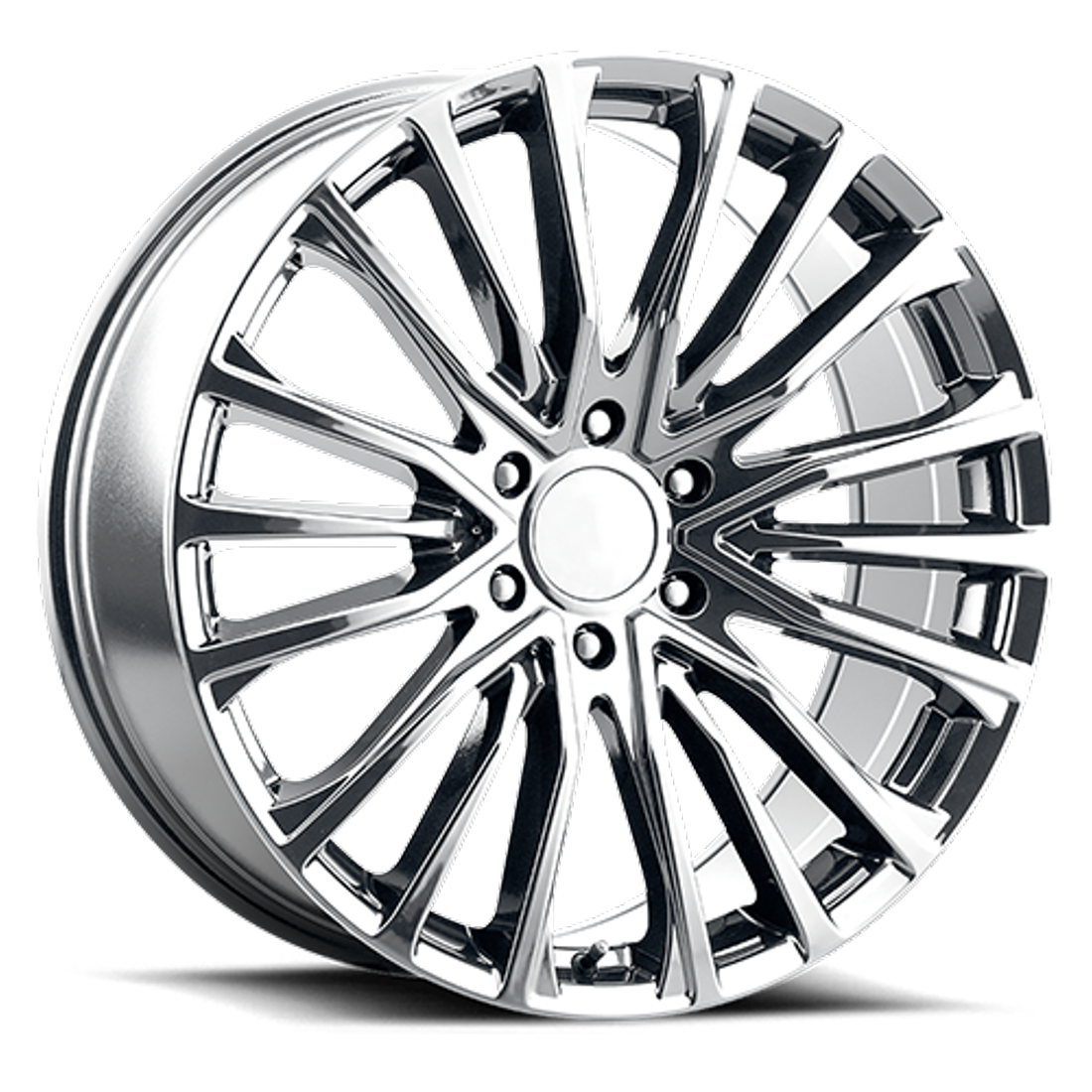 Voxx Replica Wheels ES2 Chrome 22x9 28mm Offset 6x139.7 (6x5.5)