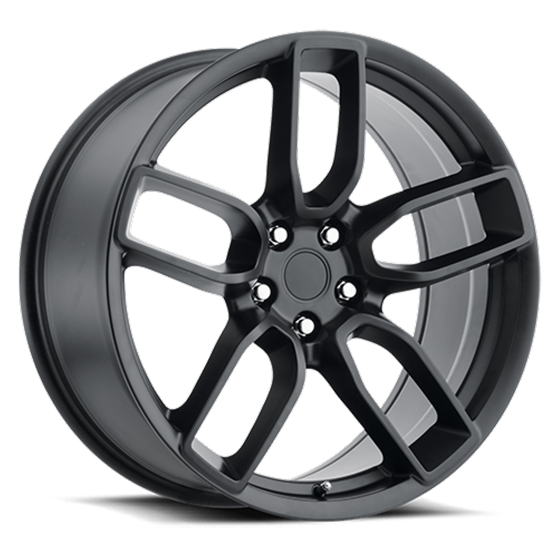 Voxx Replica Wheels CAW Matte Black 20x9 20mm Offset 5x115