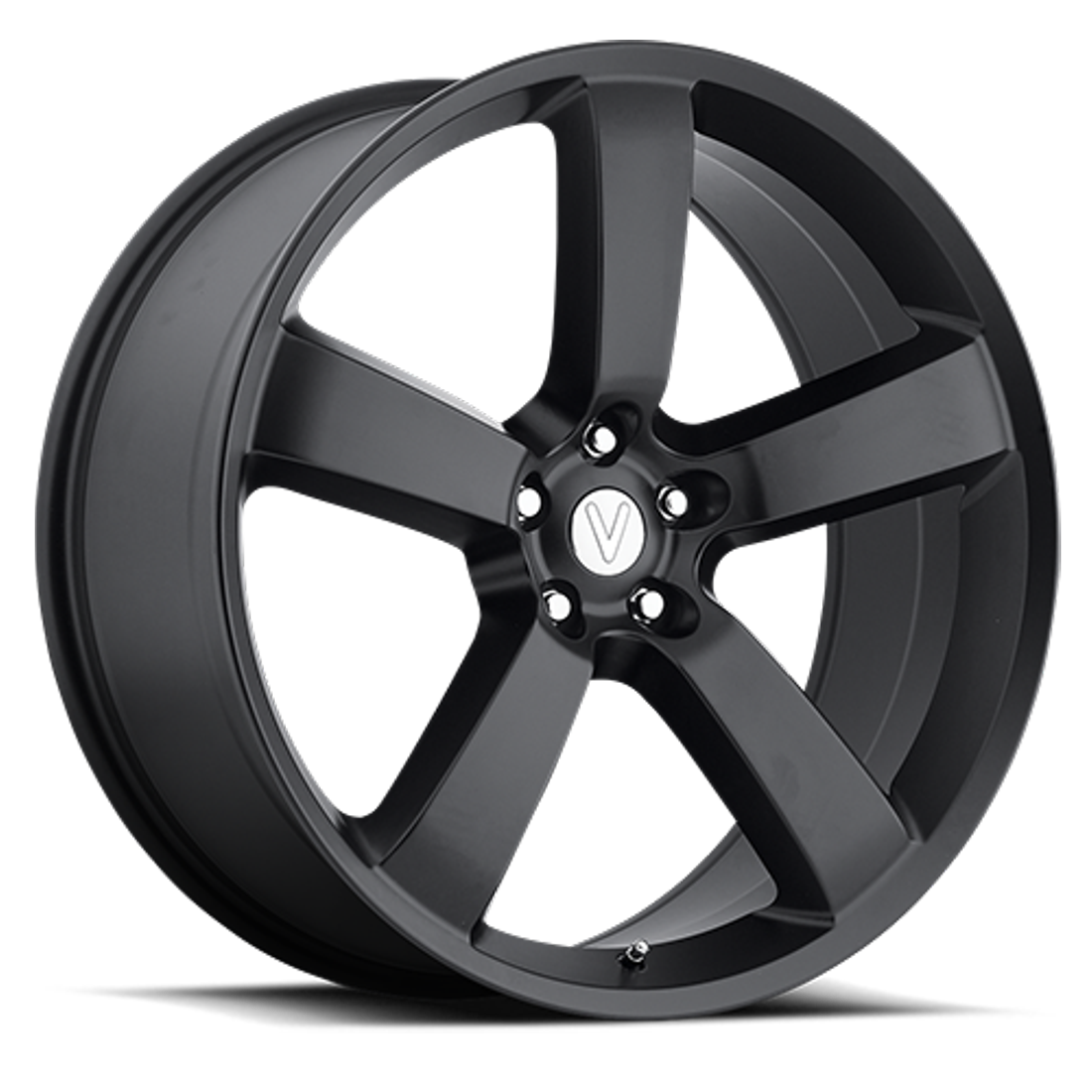 Voxx Replica Wheels CHR Matte Black 20x9 20mm Offset 5x115
