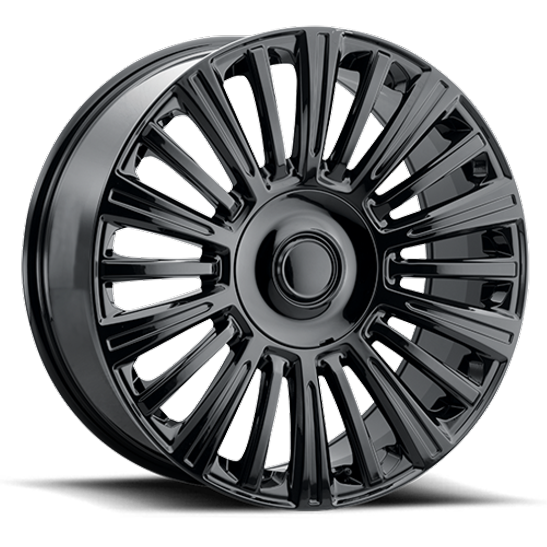 Voxx Replica Wheels ES4 Gloss Black 22x9 28mm Offset 6x135,6x139.7 (6x5.5)
