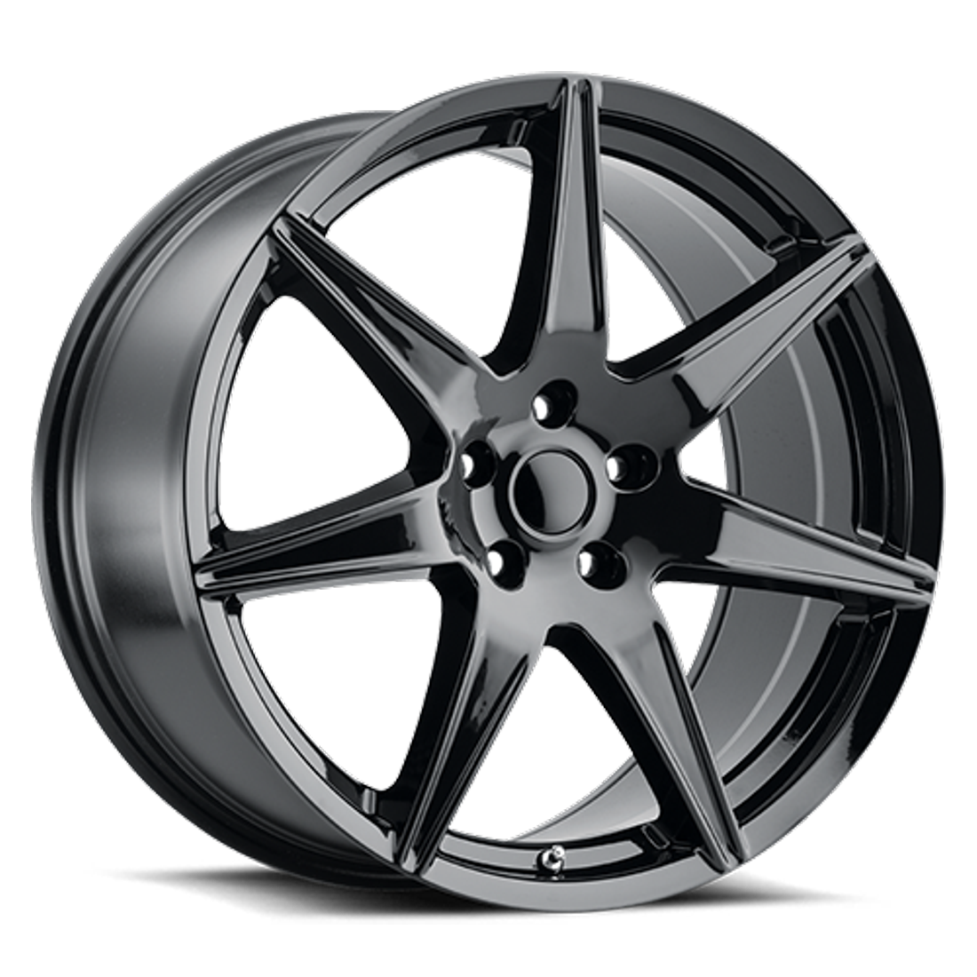 Voxx Replica Wheels GT5 Gloss Black 20x10.5 45mm Offset 5x114.3 (5x4.5)